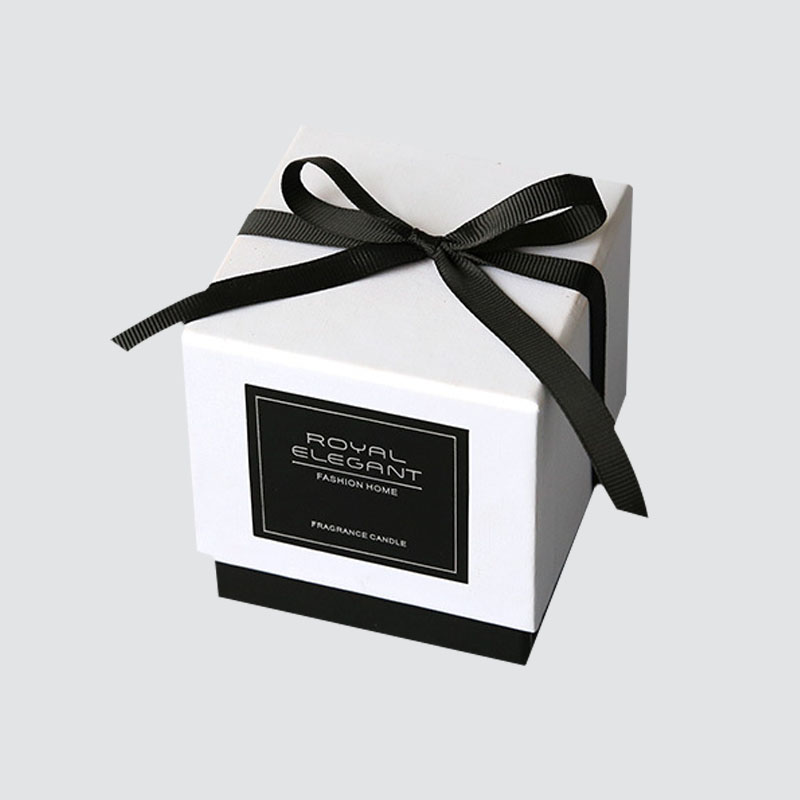Custom Luxury  Lid And Base Gift Box for Candle