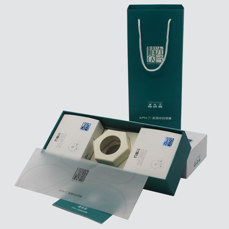 Custom Lid and Base gift boxes for health care packaging products