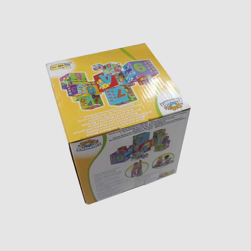 Custom Cartoon Corrugated Box For Toy Packaging