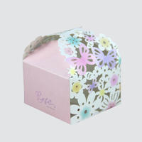 Custom Creative Gift Packaging Box With Laser Hollow Pattern