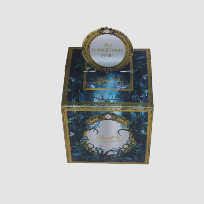 Custom Chocolate Colorful Crad box