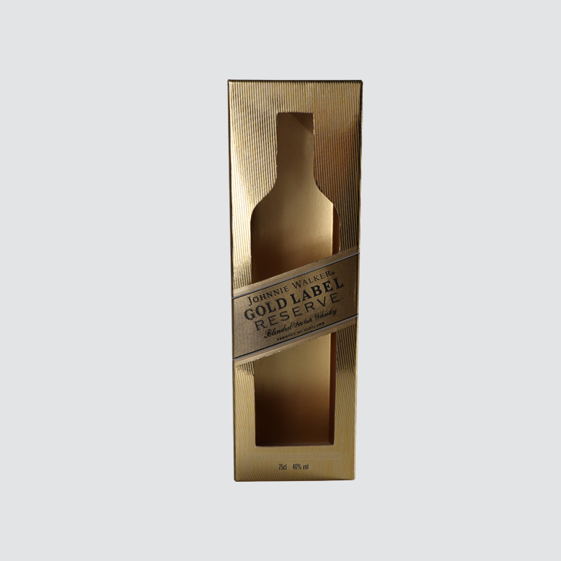 Custom Luxury Golden Wine Box for Gift Packaging
